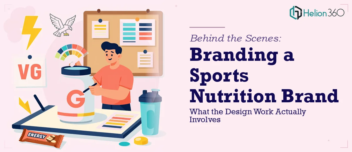 Branding a Sports Nutrition CPG Brand: What the Design Work Actually Involves