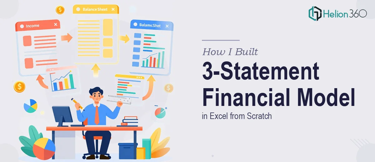 How I Built a Complete 3-Statement Historical Financial Model in Excel