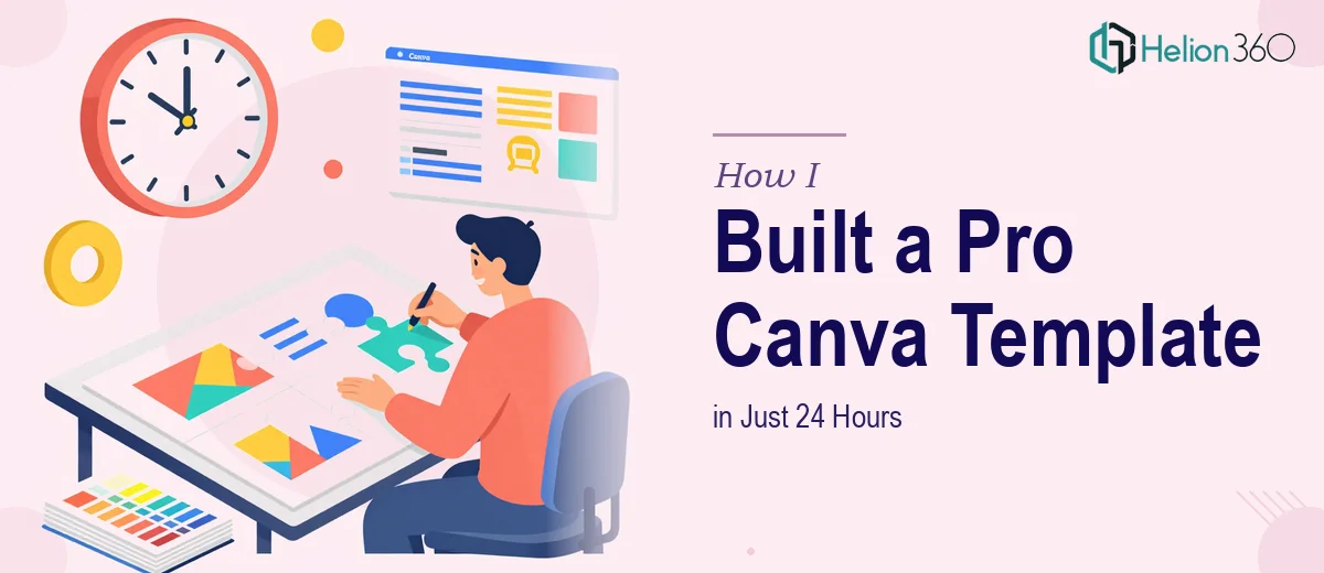 How I Built a Professional Presentation Template in Canva Within 24 Hours
