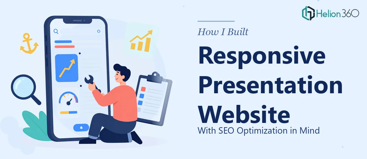 How I Built a Responsive Presentation Website With SEO Optimization in Mind