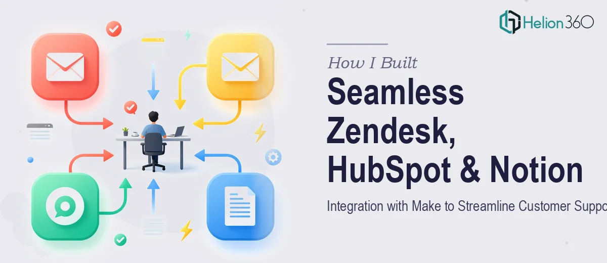 How I Built a Seamless Integration Between Zendesk, HubSpot, Make, and Notion to Streamline Customer Support