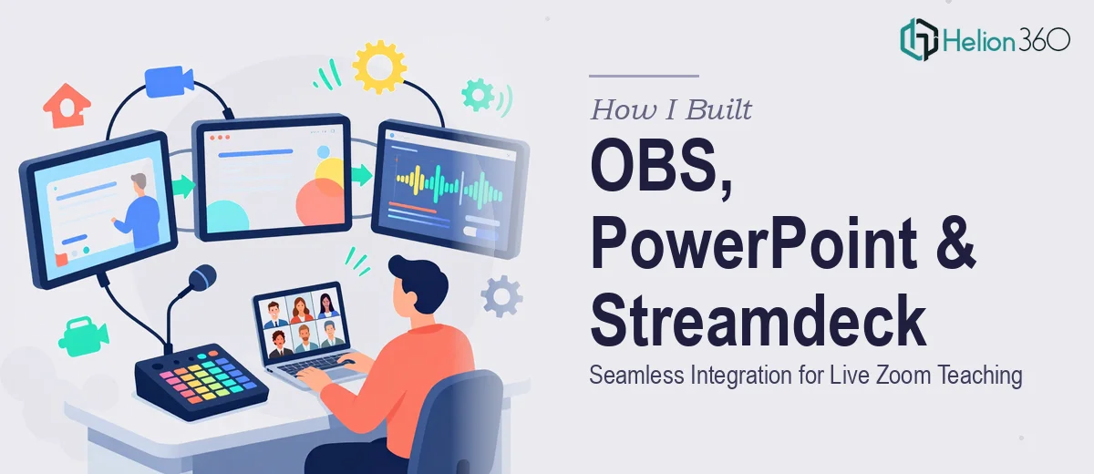 How I Built a Seamless OBS, PowerPoint, and Streamdeck Integration for Live Zoom Teaching