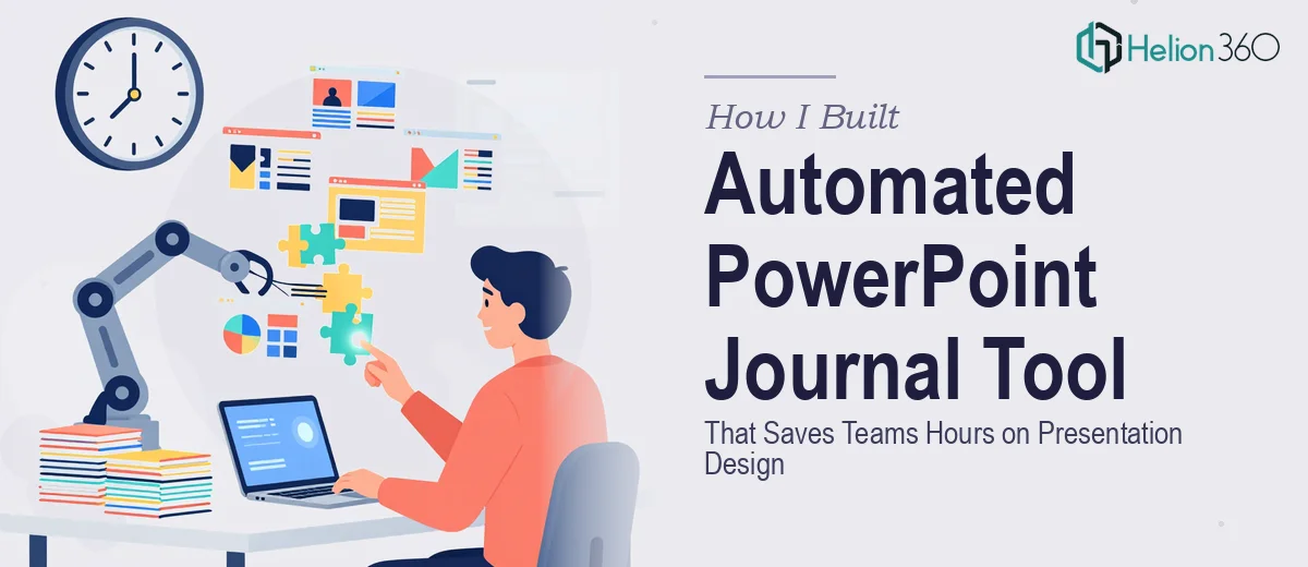 How I Built an Automated PowerPoint Journal Tool That Saves Teams Hours on Presentation Design