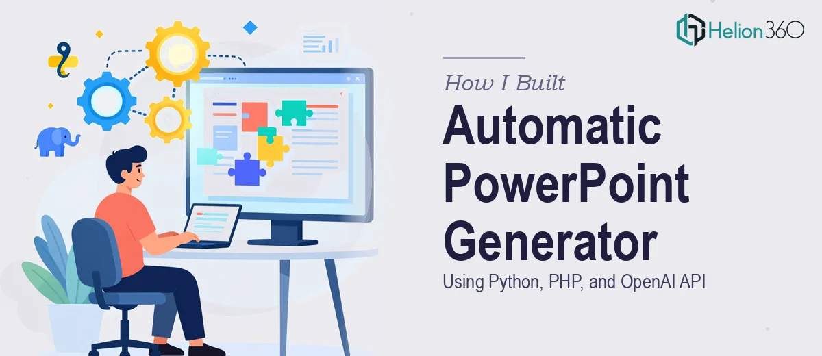 How I Built an Automatic PowerPoint Generator Using Python, PHP, and OpenAI API