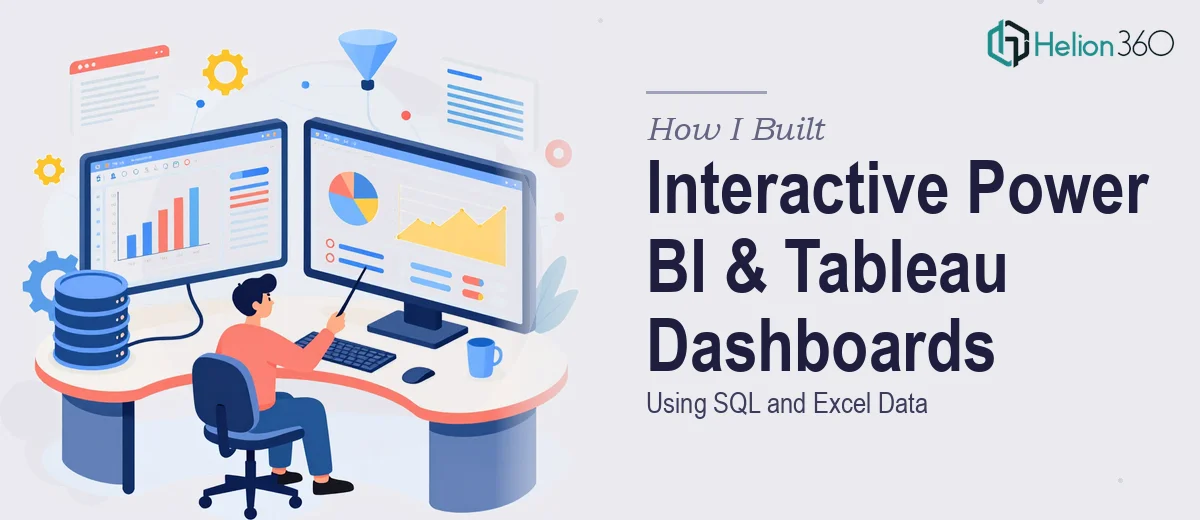 How I Built Interactive Power BI and Tableau Dashboards Using SQL and Excel Data