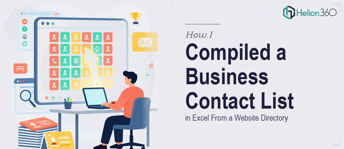 How I Compiled a 500+ Business Contact List in Excel From a Website Directory