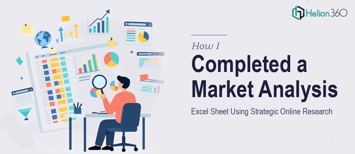 How I Completed a Comprehensive Market Analysis Excel Sheet Using Strategic Online Research