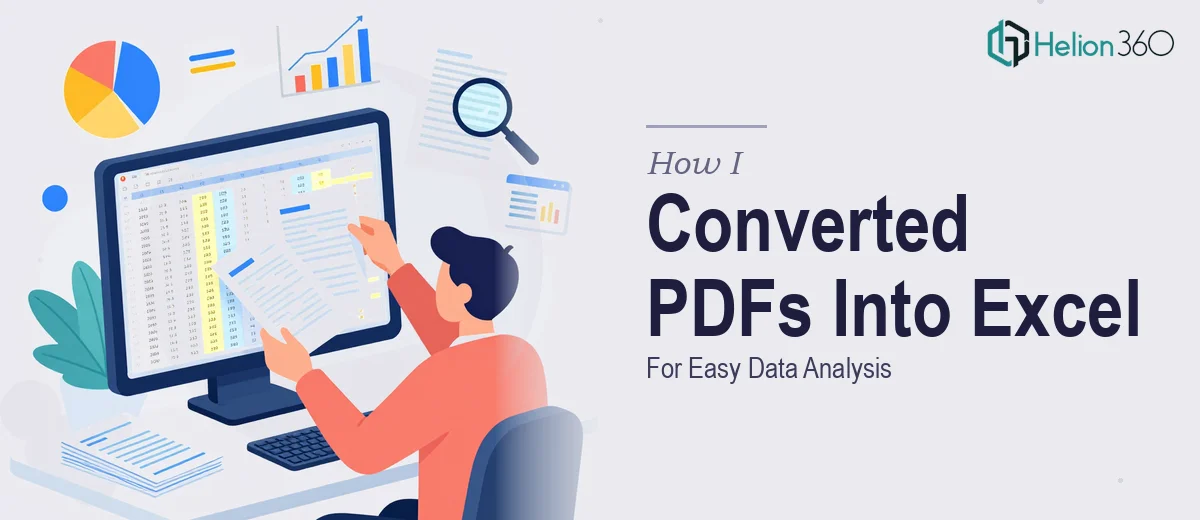 How I Converted 4 PDFs Into Organized Excel Spreadsheets for Easy Data Analysis