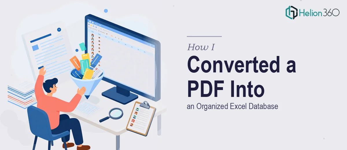 How I Converted a 3500-Contact PDF Into an Organized Excel Database