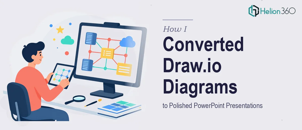 How I Converted Complex Draw.io Network Diagrams to Polished PowerPoint Presentations