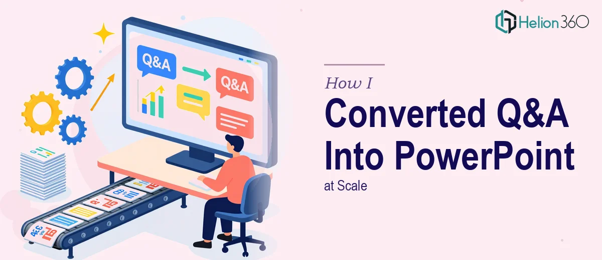 How I Converted Website Q&A Content Into PowerPoint Presentations at Scale