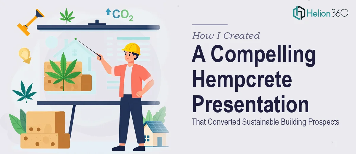 How I Created a Compelling Hempcrete Presentation That Converted Sustainable Building Prospects
