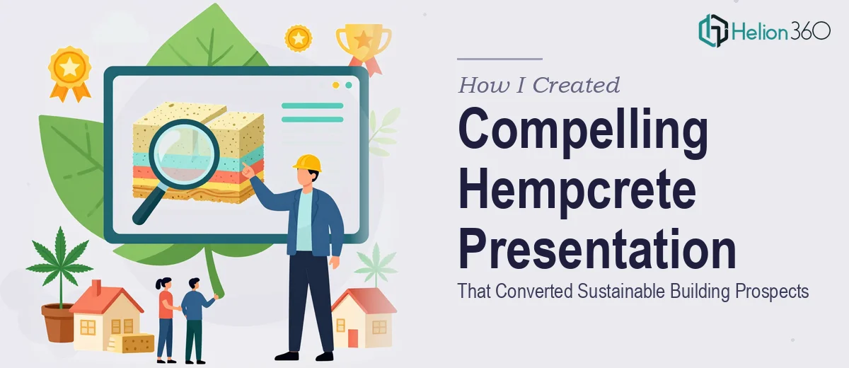 How I Created a Compelling Hempcrete Presentation That Converted Sustainable Building Prospects