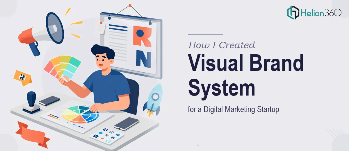 How I Created a Complete Visual Brand System for a Digital Marketing Startup