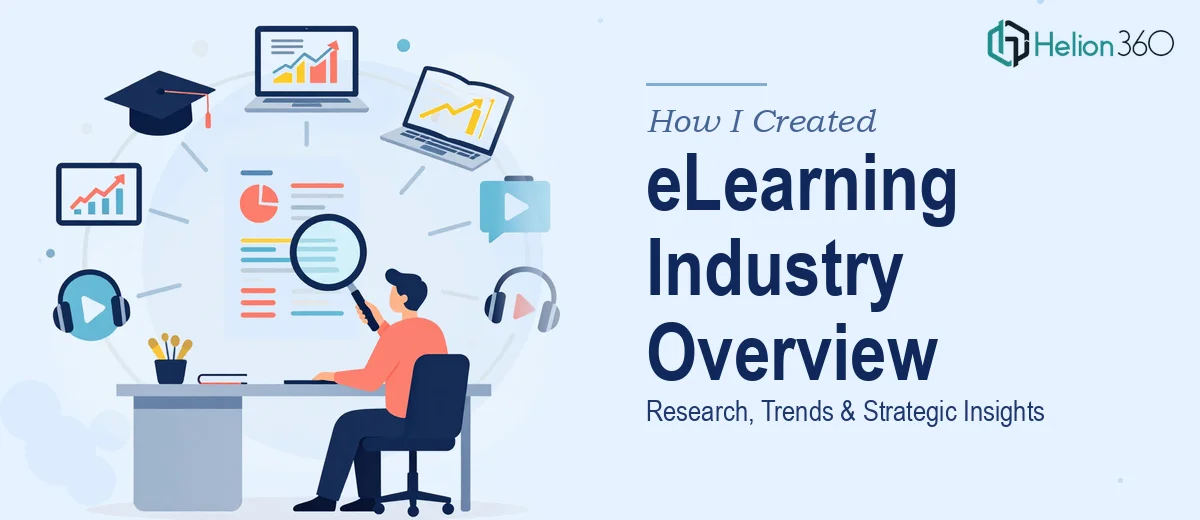 How I Created a Comprehensive eLearning Industry Overview: Research, Trends, and Strategic Insights
