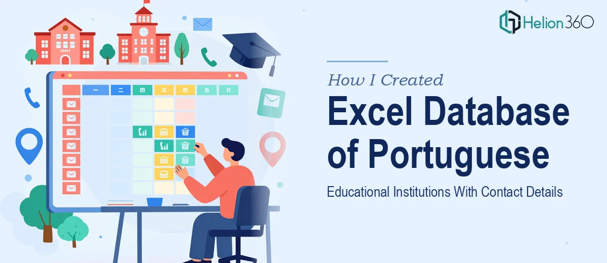 How I Created a Comprehensive Excel Database of Portuguese Educational Institutions With Contact Details