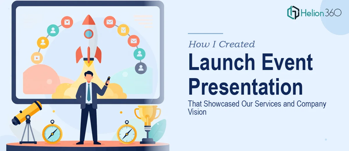 How I Created a Comprehensive Launch Event Presentation That Showcased Our Services and Company Vision