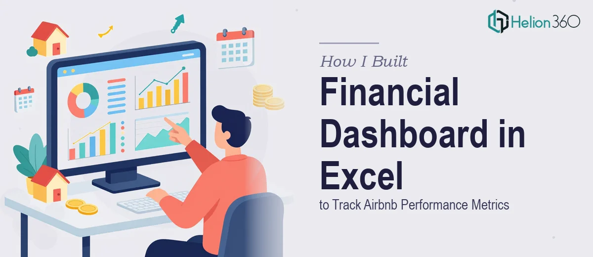 How I Created a Financial Summary Dashboard in Excel to Track Airbnb Performance Metrics