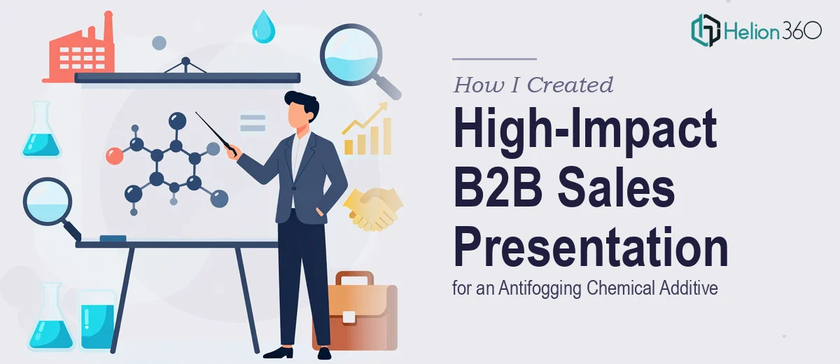 How I Created a High-Impact B2B Sales Presentation for an Antifogging Chemical Additive