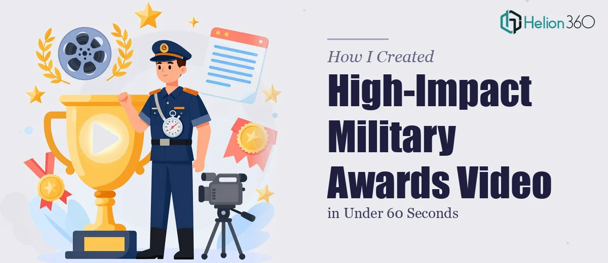How I Created a High-Impact Military Awards Video in Under 60 Seconds