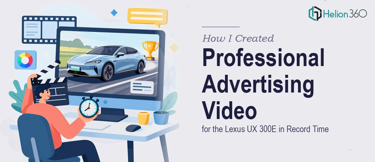 How I Created a Professional Advertising Video for the Lexus UX 300E in Record Time