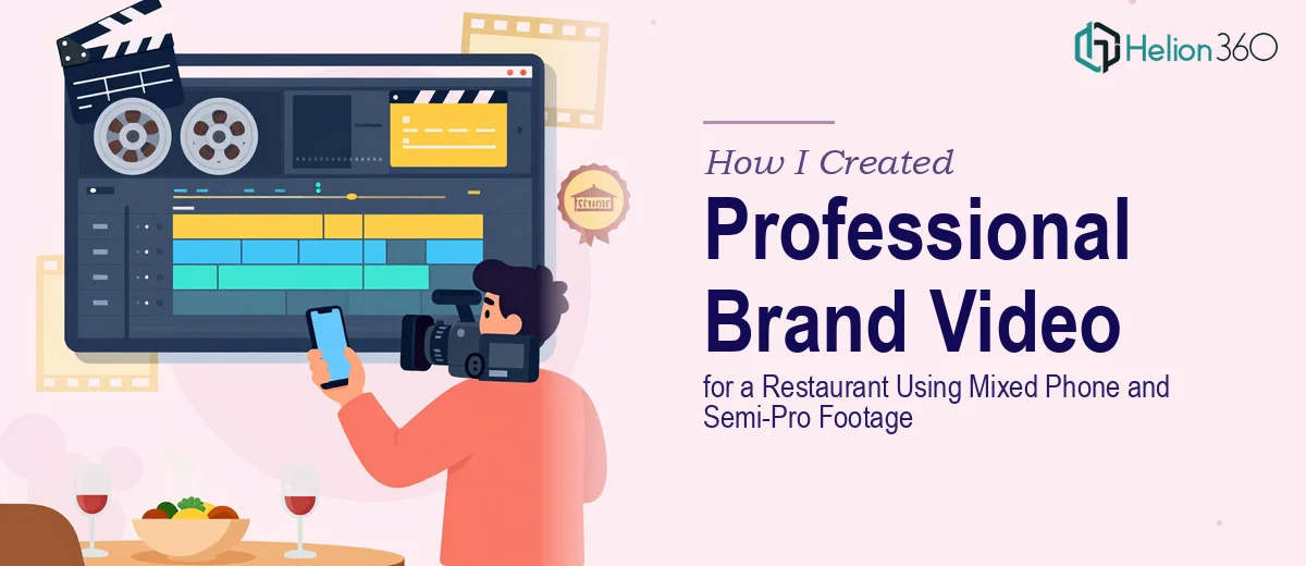 How I Created a Professional Brand Video for a Restaurant Using Mixed Phone and Semi-Pro Footage
