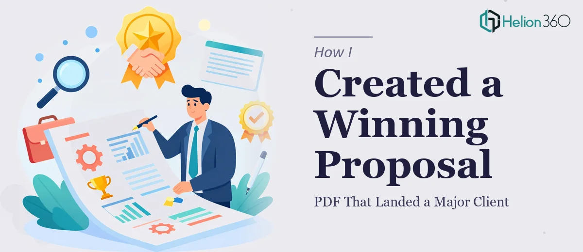 How I Created a Winning Technical Proposal PDF That Landed a Major Client