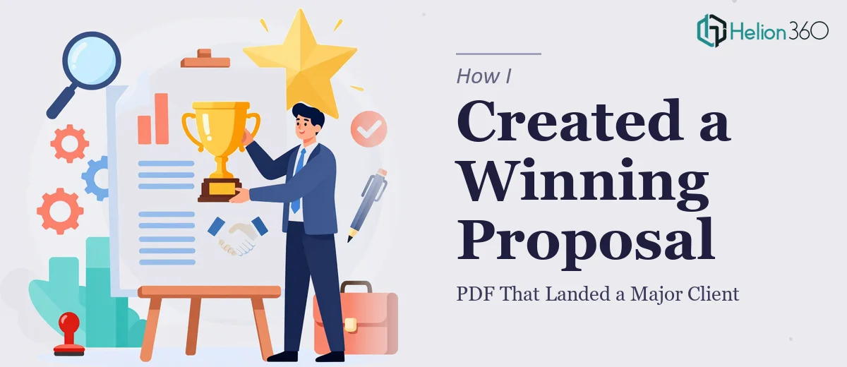 How I Created a Winning Technical Proposal PDF That Landed a Major Client