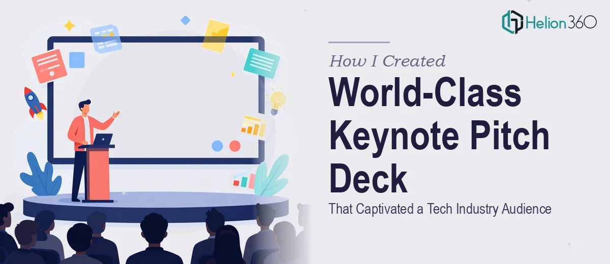 How I Created a World-Class Keynote Pitch Deck That Captivated a Tech Industry Audience