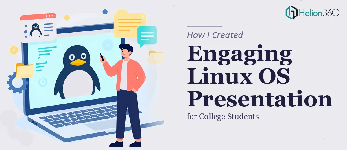 How I Created an Engaging Linux OS Presentation for College Students