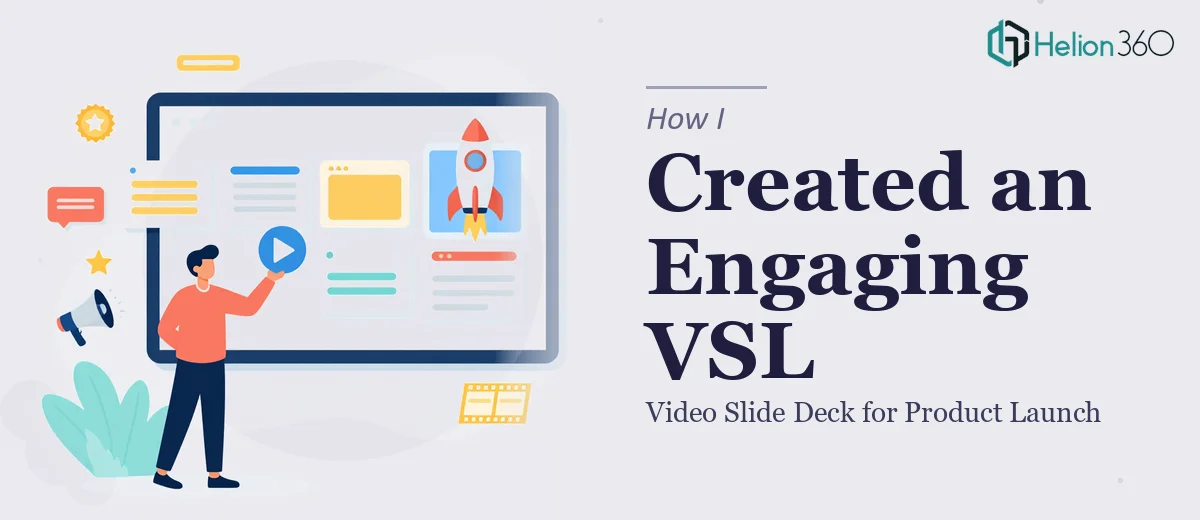 How I Created an Engaging Video Slide Deck VSL for Product Launch