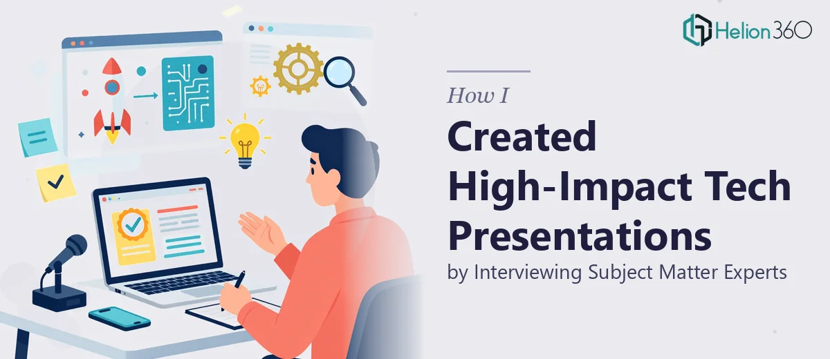 How I Created High-Impact Tech Presentations by Interviewing Subject Matter Experts