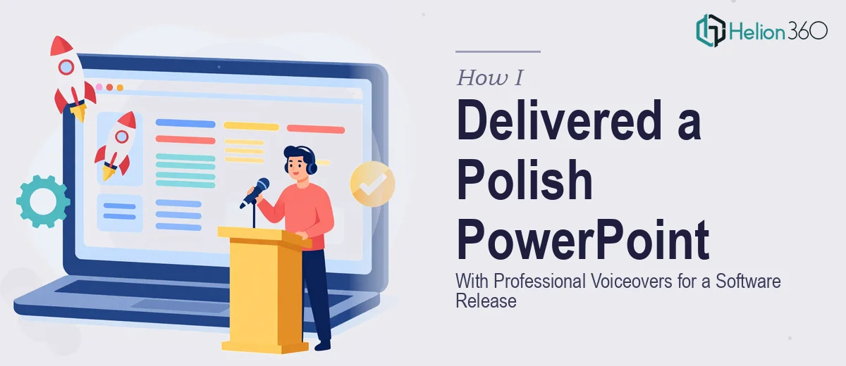 How I Delivered a Polish-Language PowerPoint Presentation With Professional Voiceovers for a Software Release