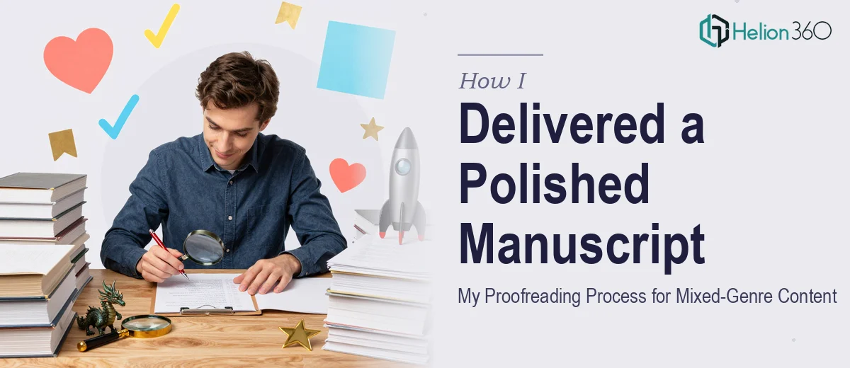 How I Delivered a Polished 43,000-Word Manuscript: My Proofreading Process for Mixed-Genre Content