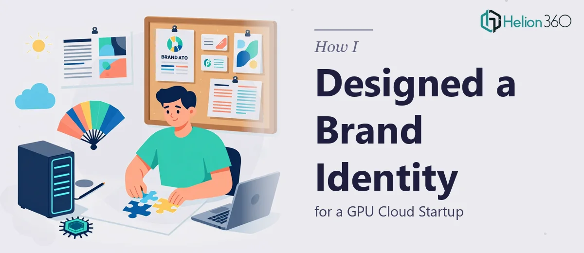 How I Designed a Cohesive Brand Identity for a GPU Cloud Startup