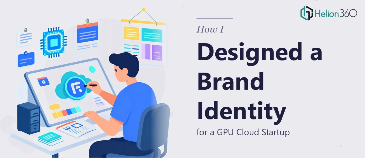 How I Designed a Cohesive Brand Identity for a GPU Cloud Startup