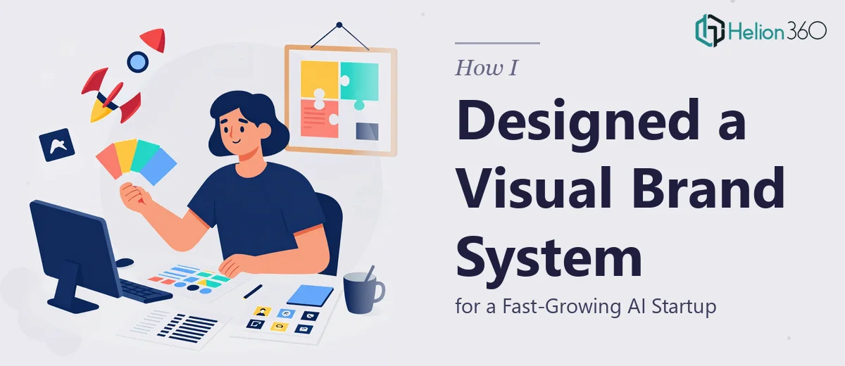 How I Designed a Cohesive Visual Brand System for a Fast-Growing AI Startup
