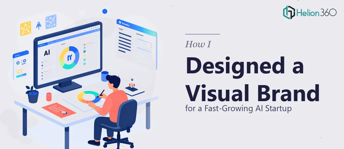 How I Designed a Cohesive Visual Brand System for a Fast-Growing AI Startup