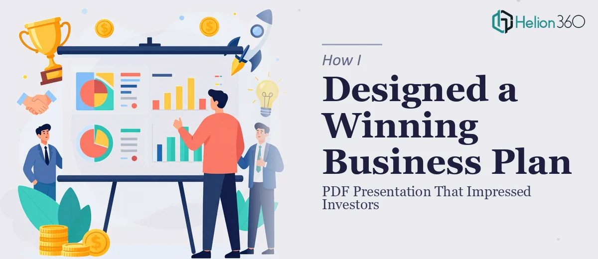 How I Designed a Compelling PDF Business Plan Presentation That Impressed Investors