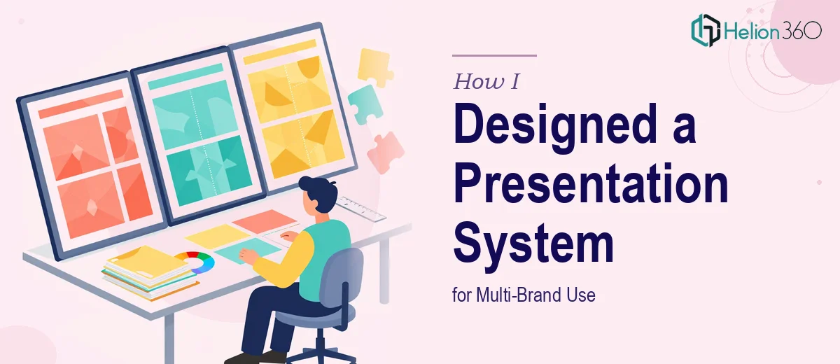 How I Designed a Complete Presentation Template System for Multi-Brand Use