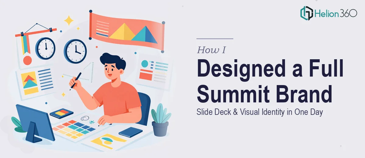 How I Designed a Complete Slide Deck and Visual Branding System for an Innovation Summit in One Day