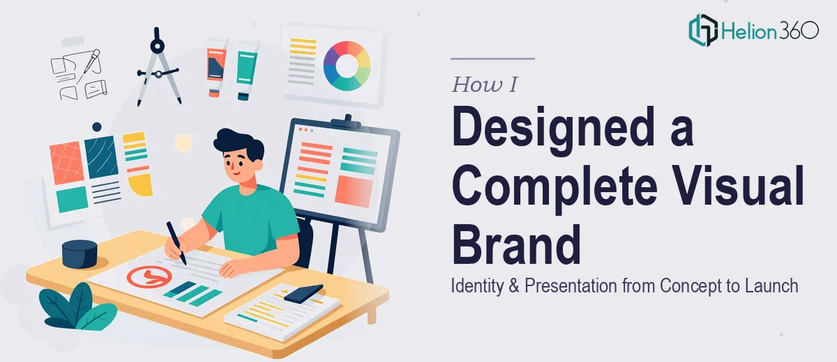 How I Designed a Complete Visual Brand Identity and Project Presentation from Concept to Launch
