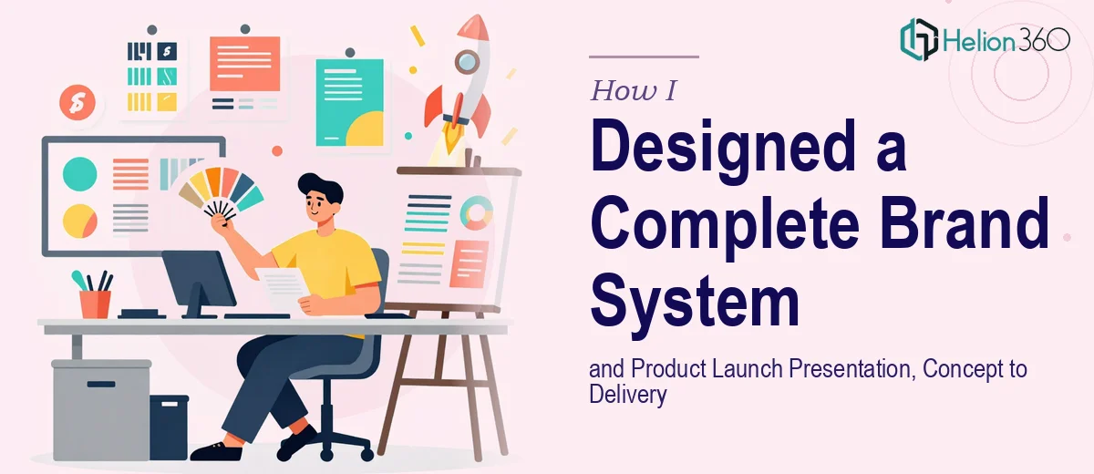 How I Designed a Complete Visual Brand System and Product Launch Presentation From Concept to Delivery