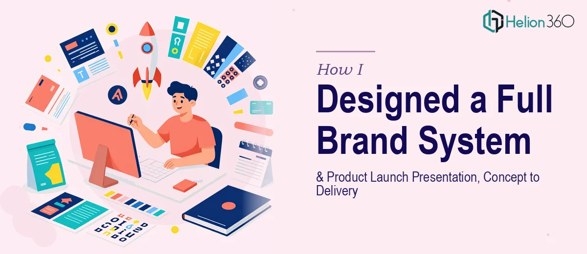 How I Designed a Complete Visual Brand System and Product Launch Presentation From Concept to Delivery