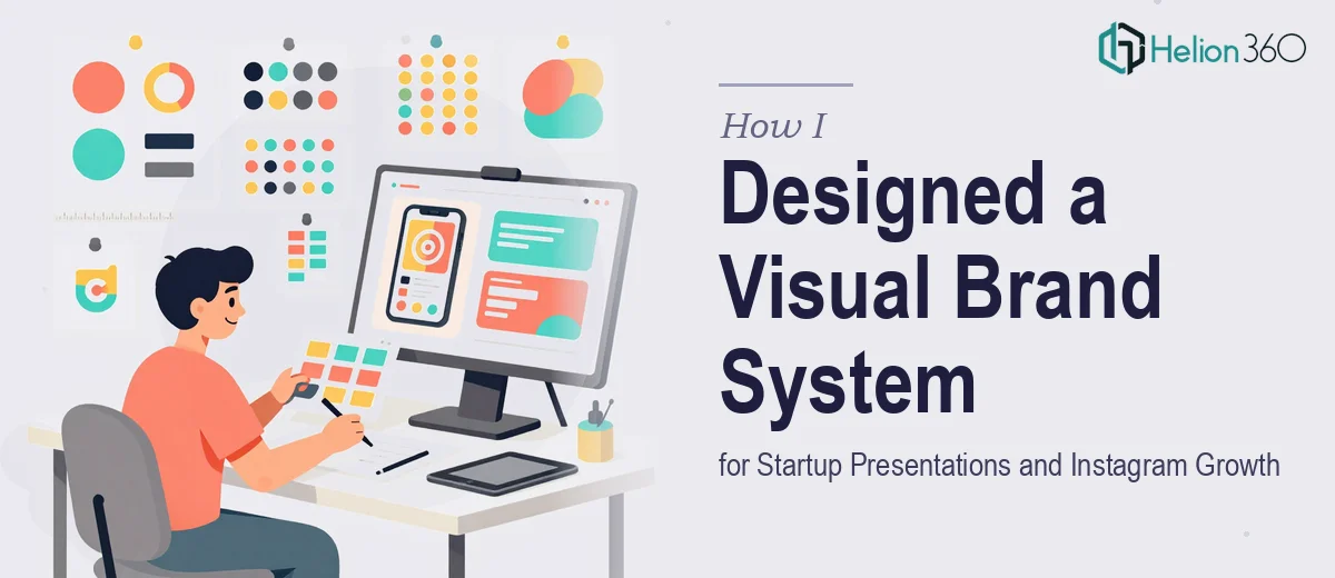 How I Designed a Complete Visual Brand System for a Startup's Presentations and Instagram Growth