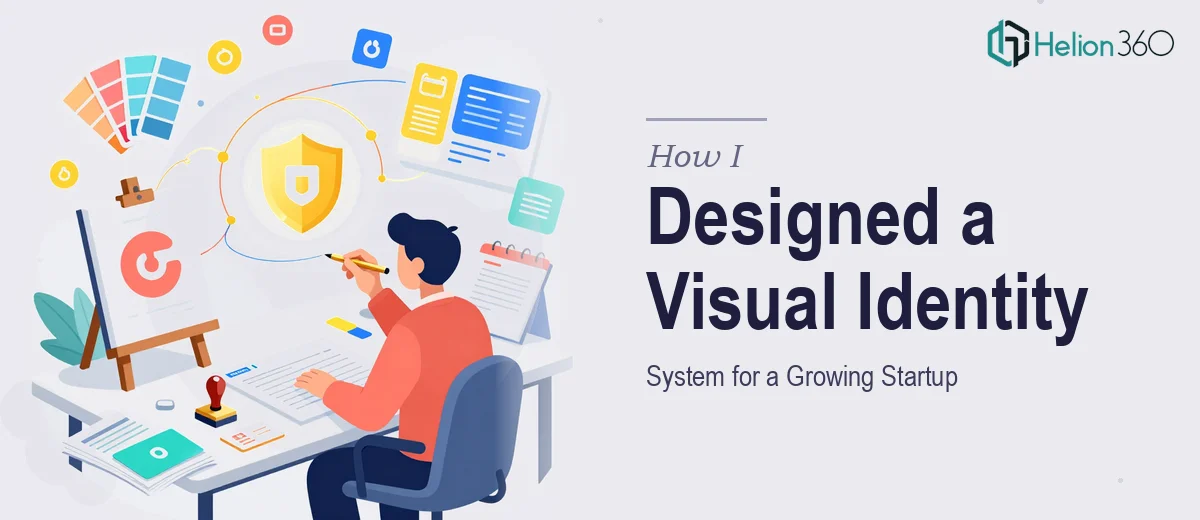 How I Designed a Complete Visual Identity System for a Rapidly Growing Startup