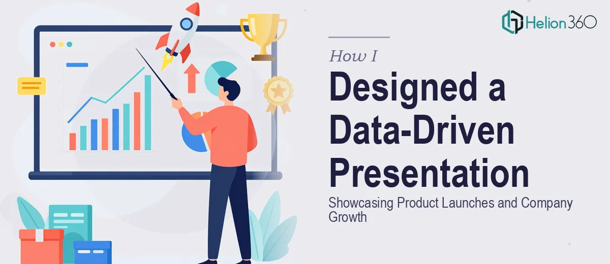 How I Designed a Data-Driven PowerPoint Presentation That Showcased Product Launches and Company Growth