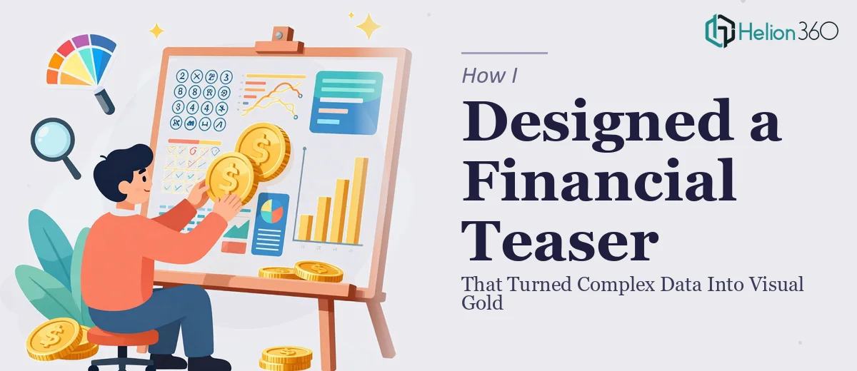 How I Designed a Financial Presentation Teaser That Turned Complex Data Into Visual Gold