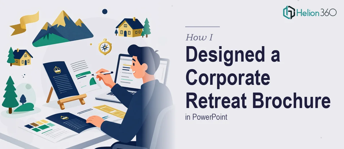 How I Designed a High-End Corporate Retreat Sales Brochure in PowerPoint