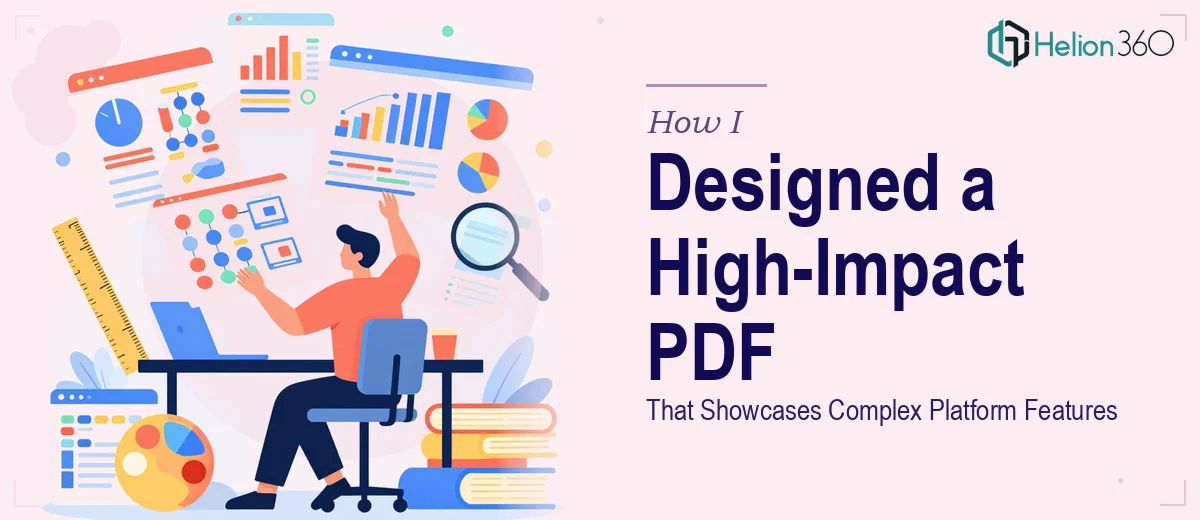 How I Designed a High-Impact PDF Presentation That Showcases Complex Platform Features